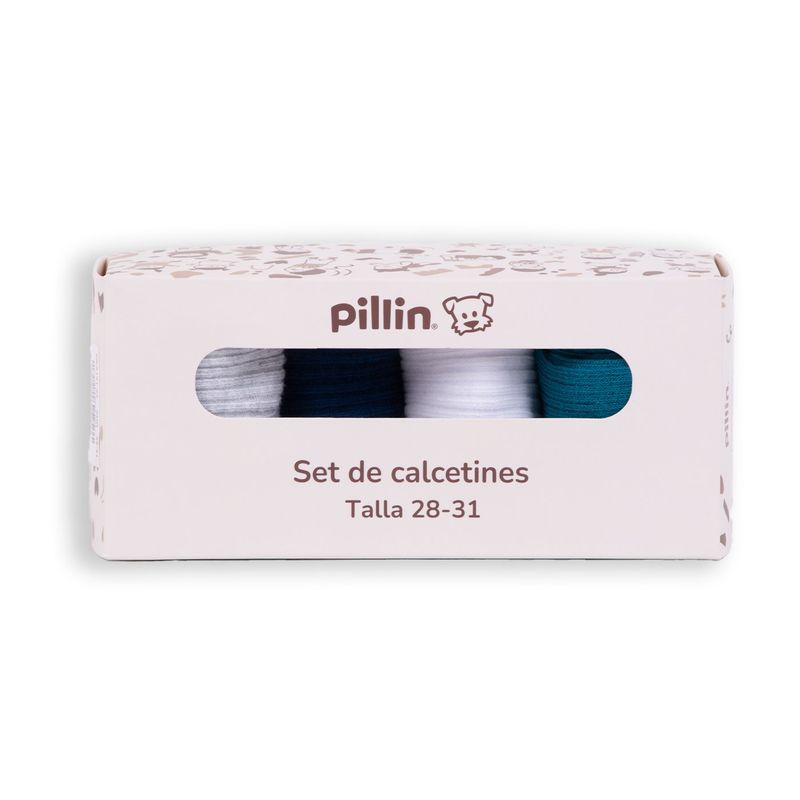 PILLIN - Calcetín Niña Multicolor Pillin PILLIN