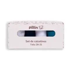PILLIN - Calcetín Niña Multicolor