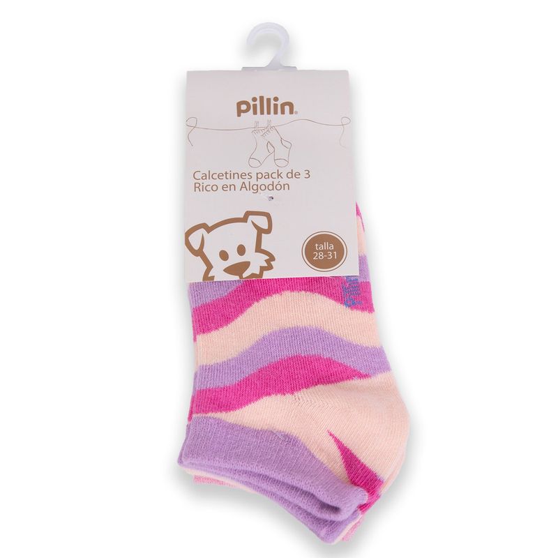 PILLIN - Calcetín Niña Multicolor Pillin PILLIN
