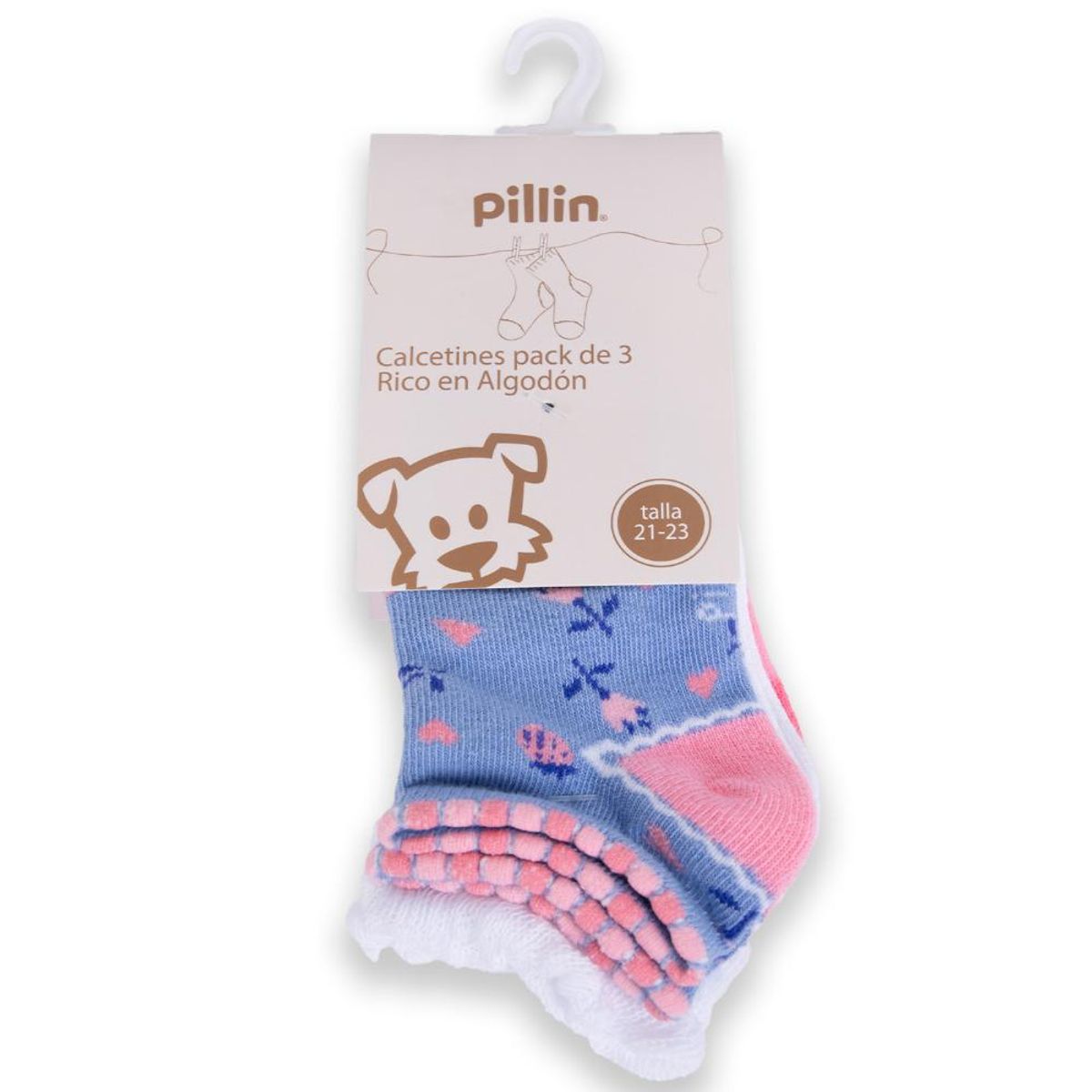 PILLIN - Calcetín Bebé Niña Multicolor Pillin - Multicolor