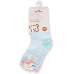 PILLIN - Calcetín Bebé Niña Multicolor - Multicolor