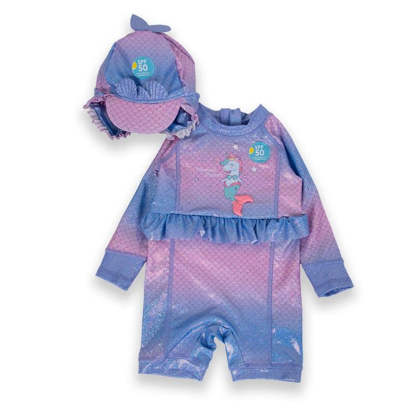 PILLIN - Traje de baño Bebé Niña Morado Pillin - Morado