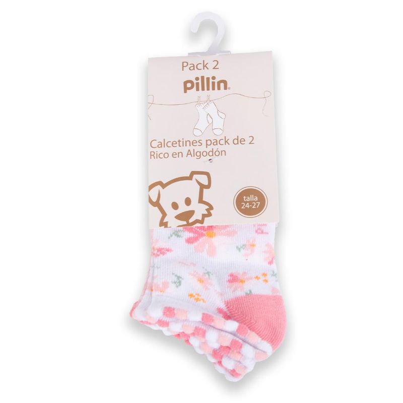 PILLIN - Calcetín Bebé Niña Multicolor Pillin - Multicolor
