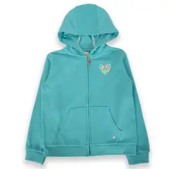 PILLIN - Polerón Niña Turquesa - Verde