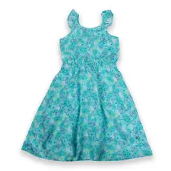 PILLIN - Vestido Niña Turquesa