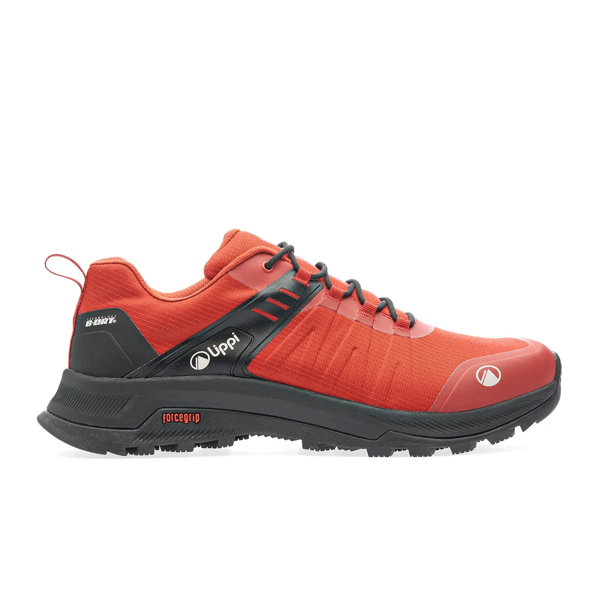 LIPPI - Zapatilla Hombre Vulcano Iron Stone B-dry Rojo Negro Lippi