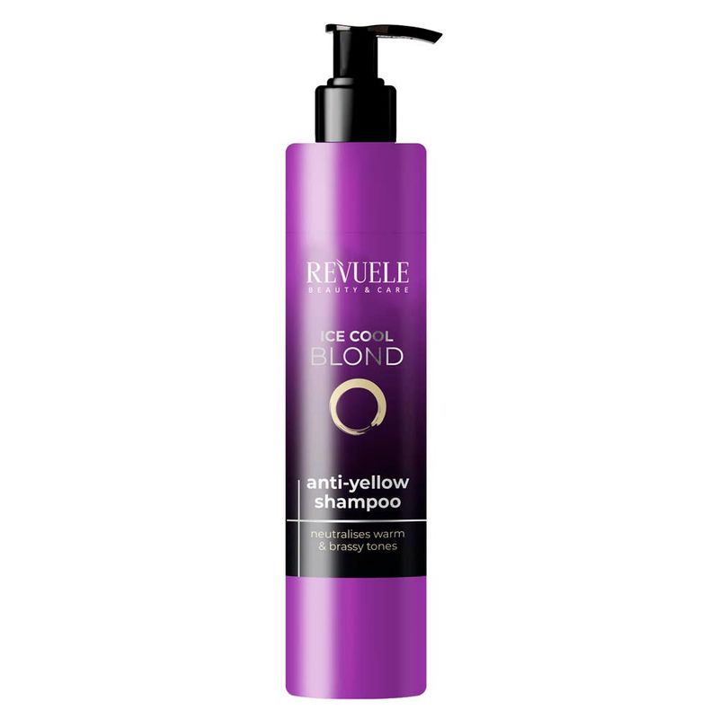 REVUELE - Ice Cool Blond Anti-Yellow Shampoo Rubios Platinados 335Ml