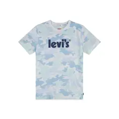 LEVIS - Polera Niño Manga Corta Celeste