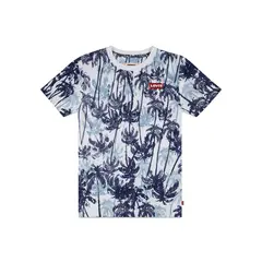 LEVIS - Polera Niño Manga Corta Azul