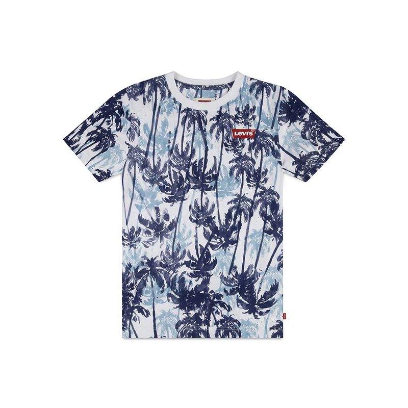 LEVIS - Polera Niño Manga Corta Azul Levis