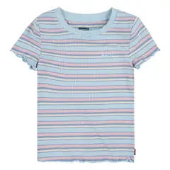 LEVIS - Polera Niña Manga Corta Celeste