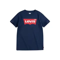 LEVIS - Polera Niño Batwing Manga Corta Azul