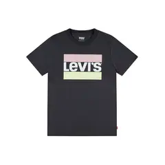 LEVIS - Polera Niño Sportwear Manga Corta Gris