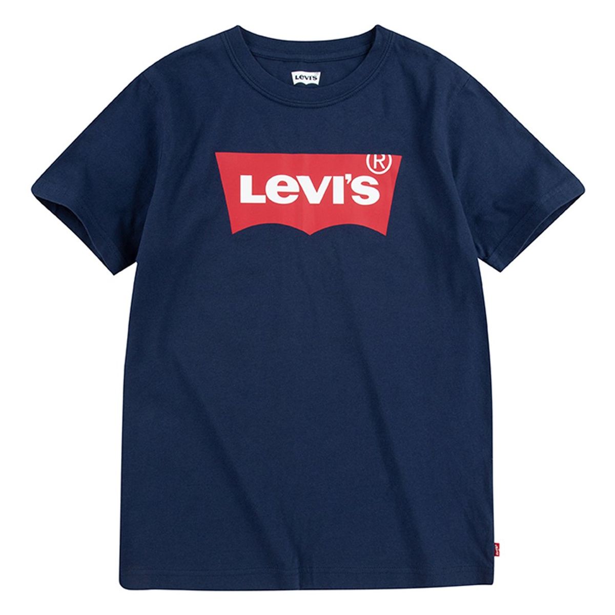 LEVIS - Polera Niño Batwing Manga Corta Azul Levis