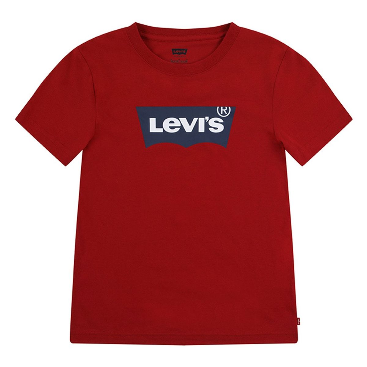 LEVIS - Polera Niño Batwing Manga Corta Roja Levis
