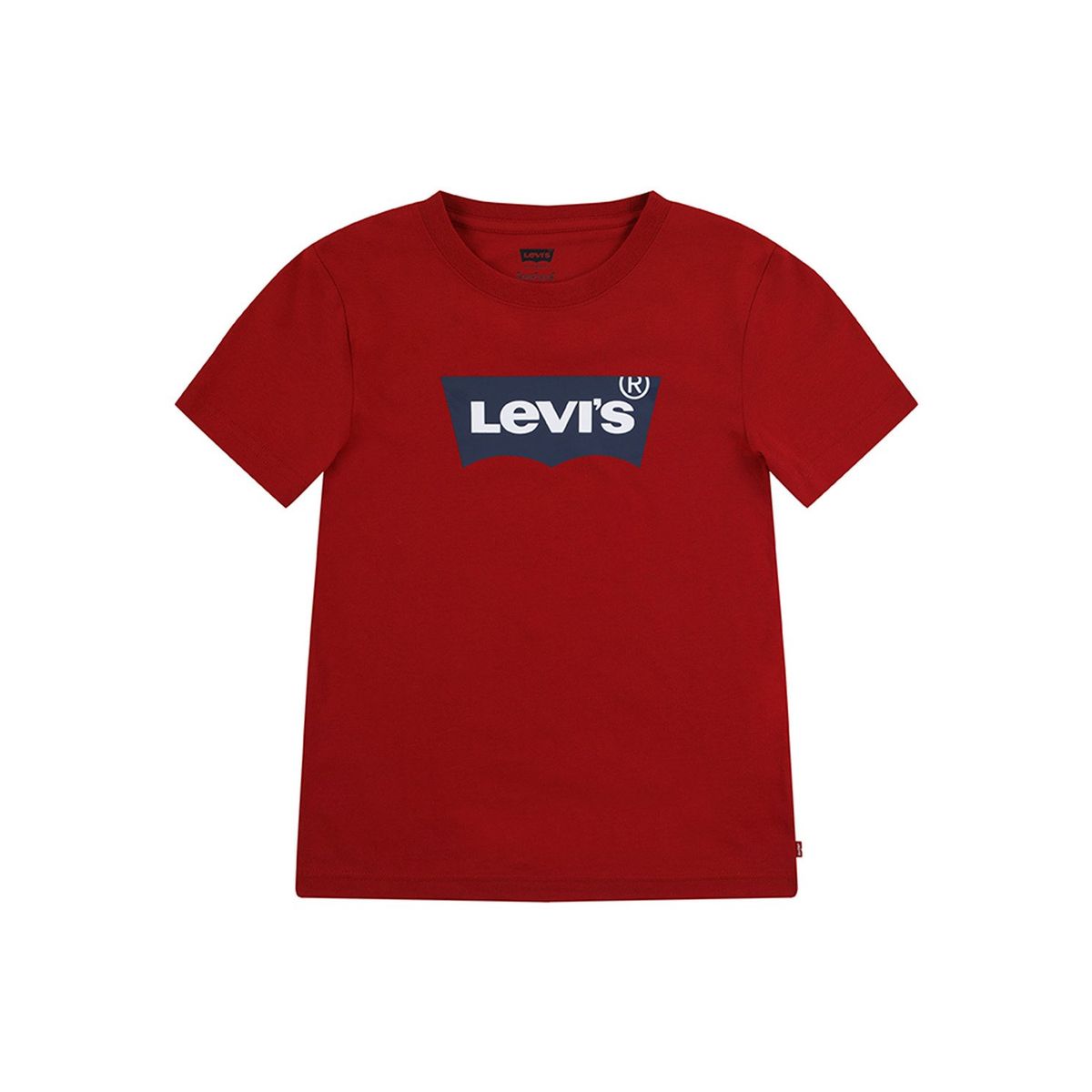 LEVIS - Polera Niño Batwing Manga Corta Roja Levis