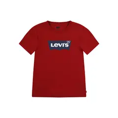 LEVIS - Polera Niño Batwing Manga Corta Roja