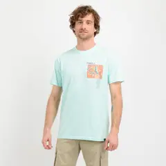 O'NEILL - POLERA MANGA CORTA TROPIC AZUL