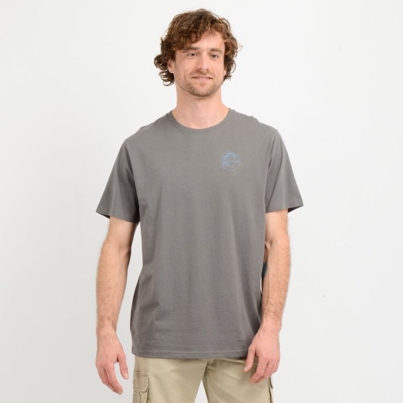 O'NEILL - POLERA MANGA CORTA SUN GRIS