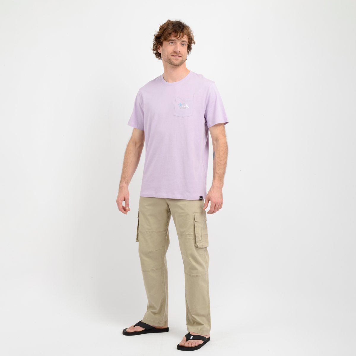 O'NEILL - POLERA MANGA CORTA OG FLOWER  MORADO