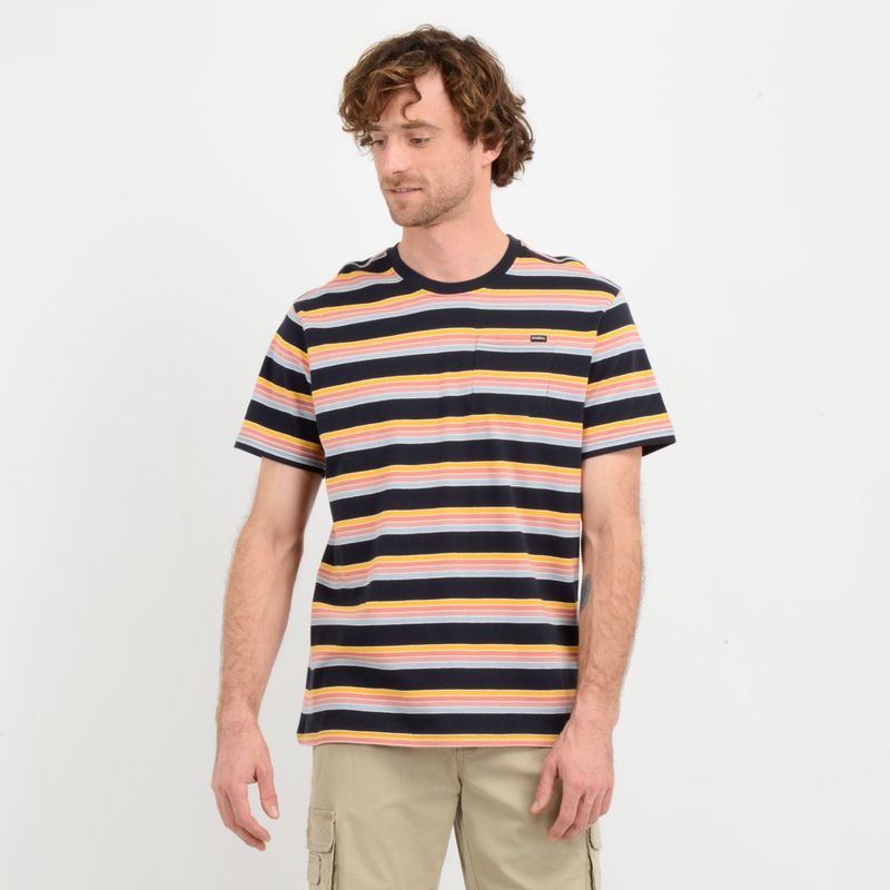O'NEILL - POLERA MANGA CORTA BOLDER  AZUL