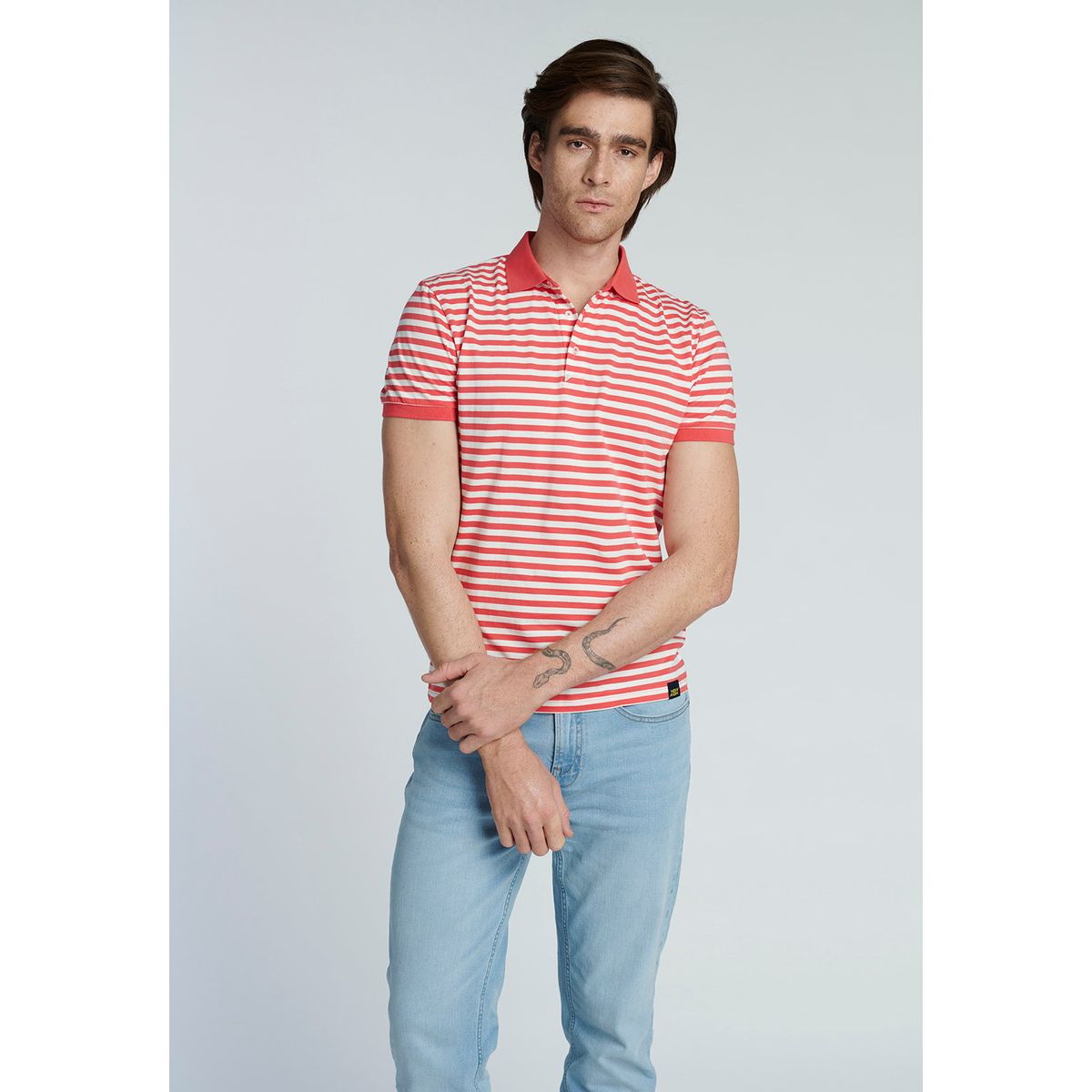 NEW MAN - Polo Zaragoza Rojo New Man