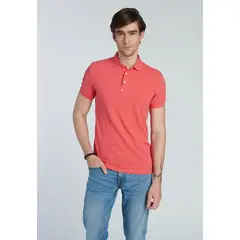 NEW MAN - Polo Comillas Rojo