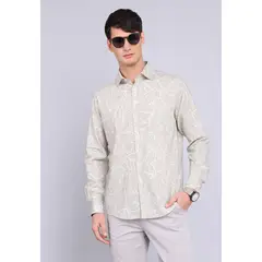 GUY LAROCHE - Camisa Estampada Manga Larga