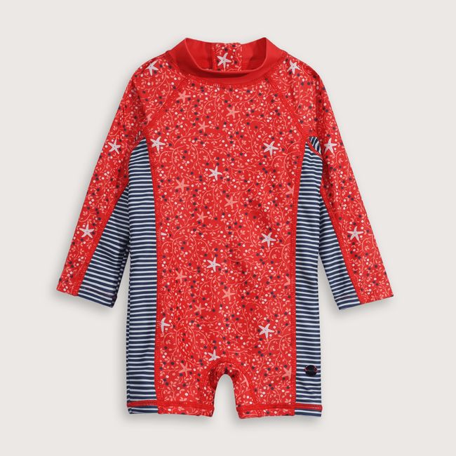 OPALINE - Traje de baño Bebé niña Rojo 39668 Opaline