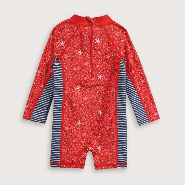 OPALINE - Traje de baño Bebé niña Rojo 39668 Opaline