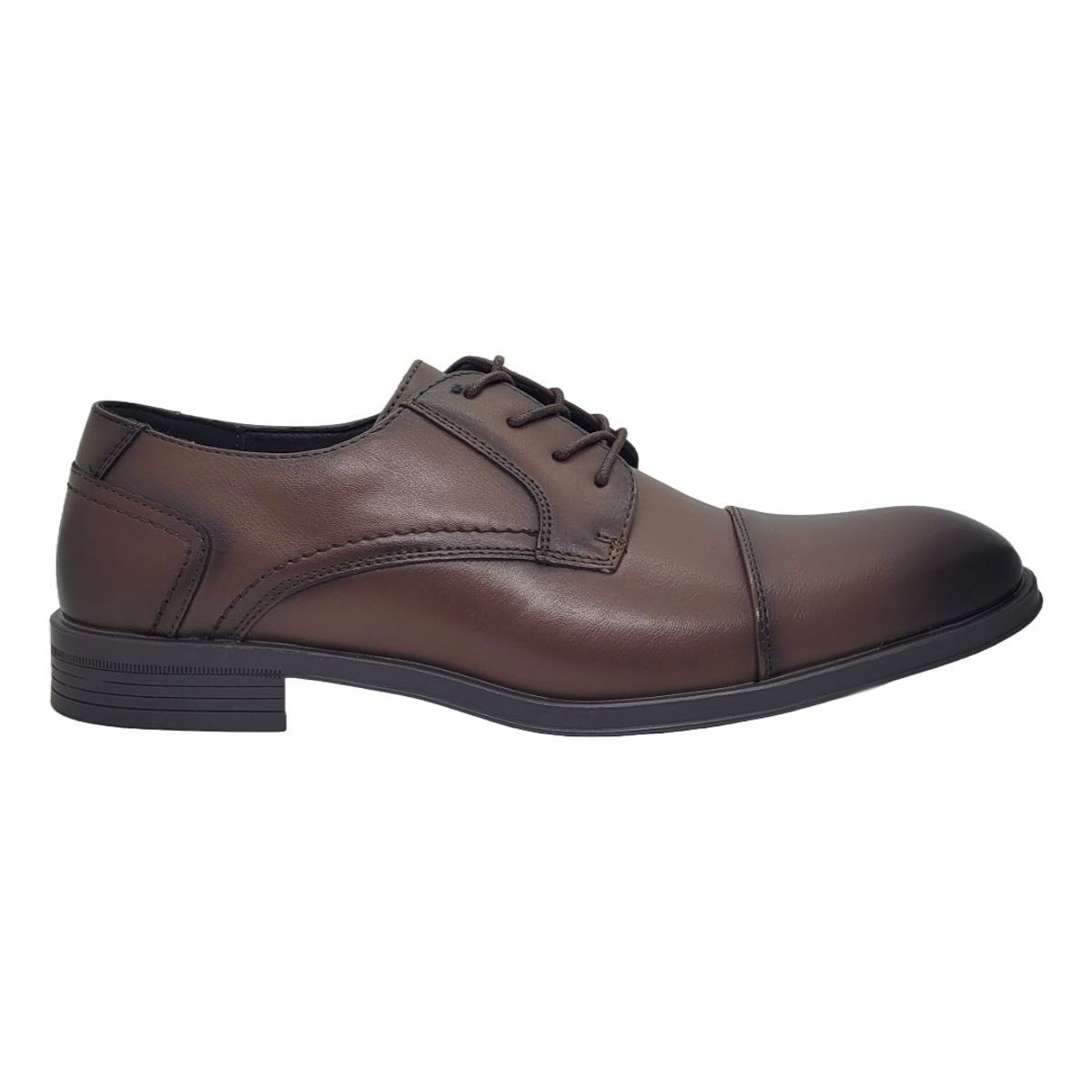 TUOTUO - ZAPATOS FORMALES OXFORD CAP TOE TUO TUO CAFÉ - H03