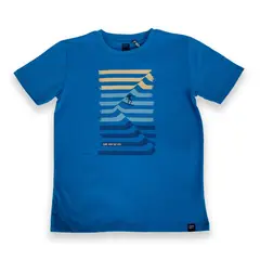 PILLIN - Polera Niño Azul eléctrico