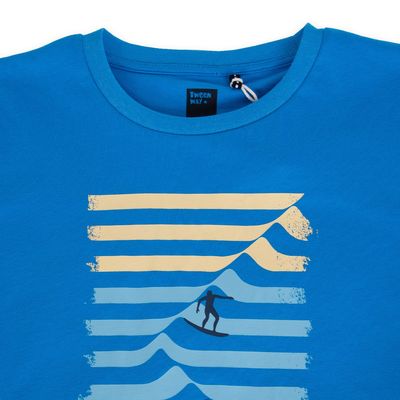 Imagen 2 del producto Polera Niño Azul eléctrico