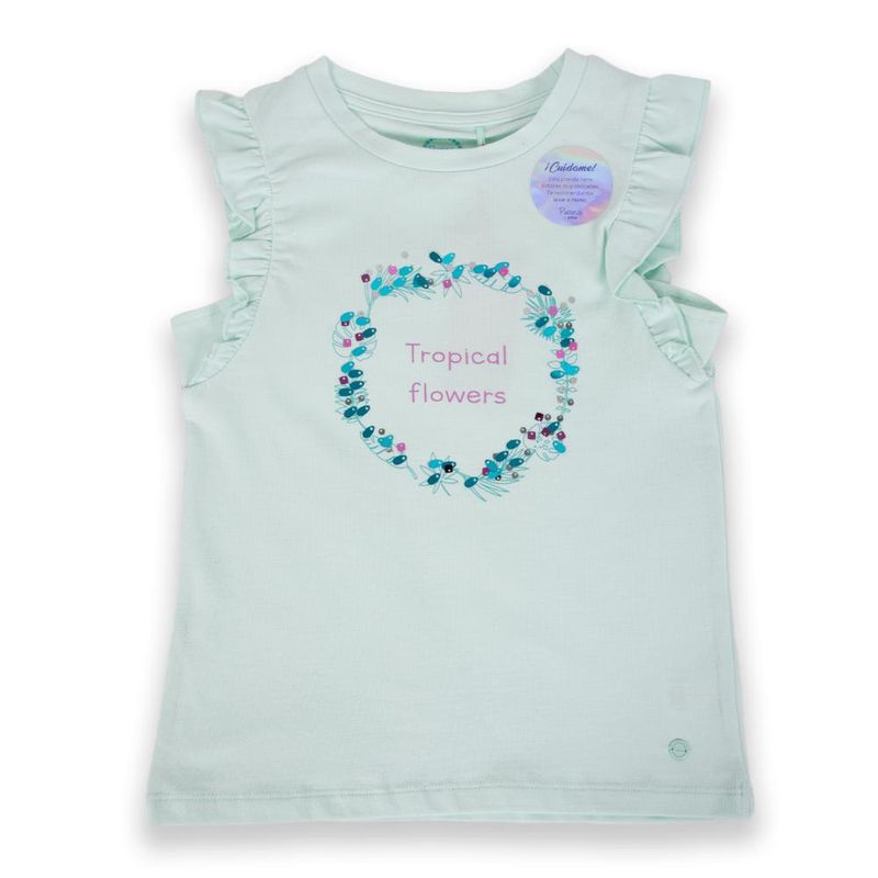 PILLIN - Polera Niña Verde Pillin - Verde