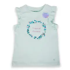 PILLIN - Polera Niña Verde - Verde