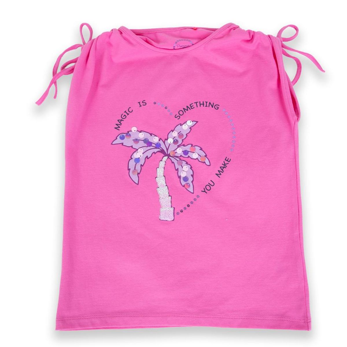 PILLIN - Polera Niña Fucsia Pillin - Fucsia