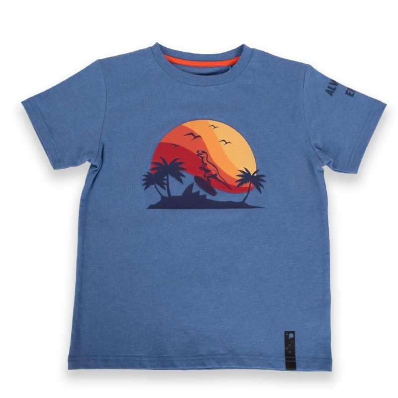 PILLIN - Polera Niño Azul Pillin - Azul_.