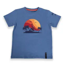 PILLIN - Polera Niño Azul - Azul_.