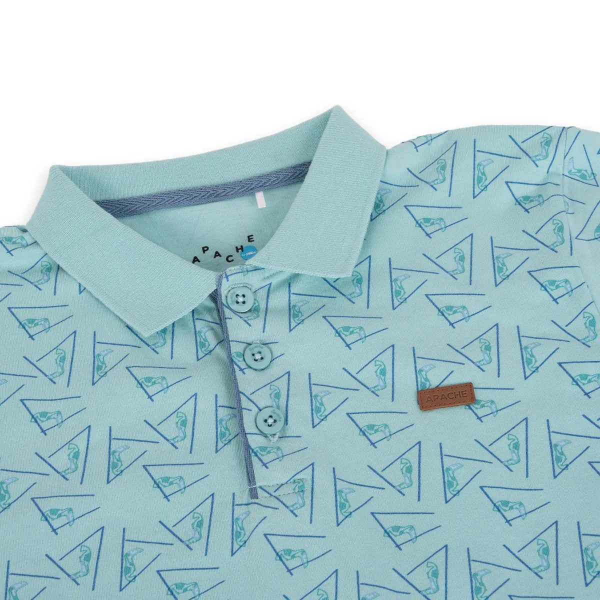 PILLIN - Polera Niño Verde Pillin - Verde