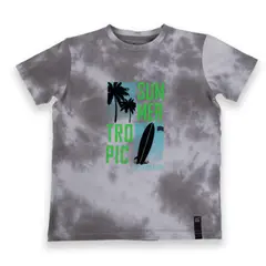 PILLIN - Polera Niño Gris - Gris