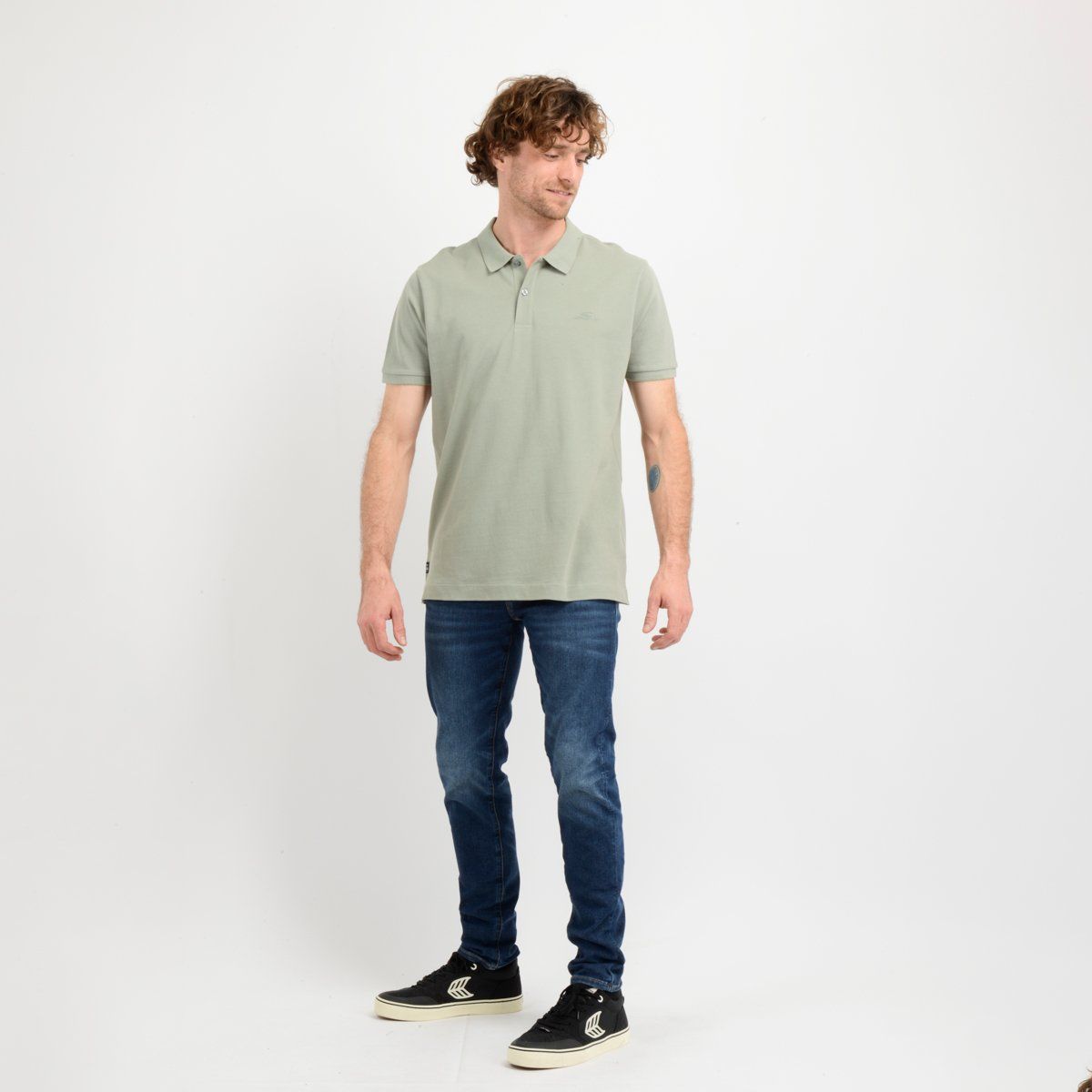 O'NEILL - POLERA CON CUELLO SURF STATE POLOSHIRT  VERDE
