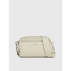 CALVIN KLEIN - Bandolera Ck Must Mono Beige