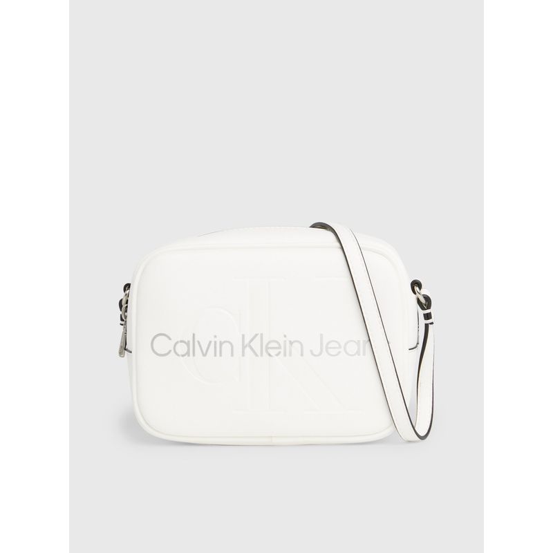 CALVIN KLEIN - Bandolera Sculpted Mono Blanco Calvin Klein
