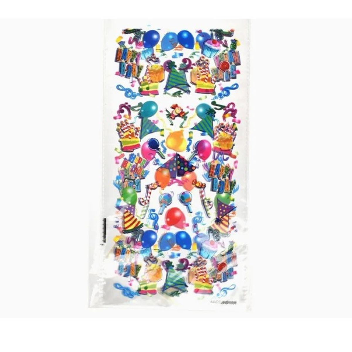 GENERICO - Bolsas para Dulces colorido 18x37cm 10cm