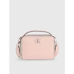 CALVIN KLEIN - Bandolera Minimal Monogram Rosado