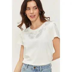 ASH - Polera Focalizada Blanco