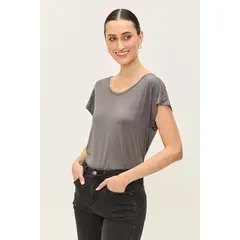 ASH - Polera Lisa Gris