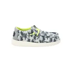 HUSH PUPPIES - Alpargata Gris Niño Zippa [30-35]