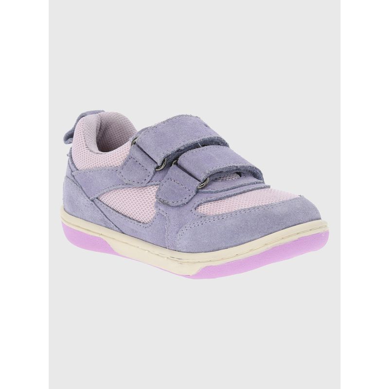 HUSH PUPPIES - Zapatilla Cuero Morada Niña Lazo Pro [26-29] HUSH PUPPIES