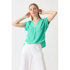 PRIVILEGE - Blusa verde esmeralda - Esmeralda